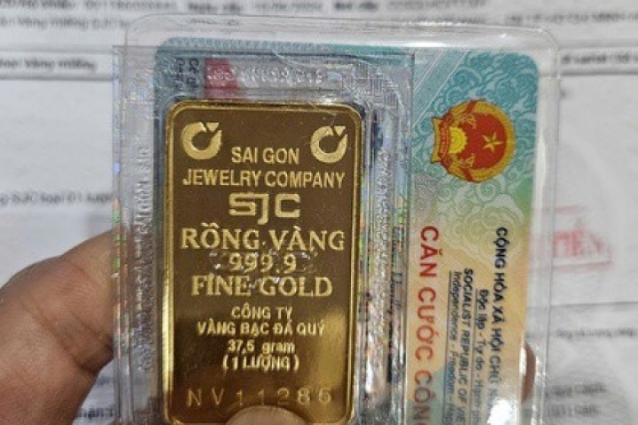 Cuối ngày 21-5, giá vàng miếng SJC, vàng nhẫn lại giảm nhanh