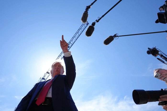 Tổng thống Donald Trump. Ảnh: AP