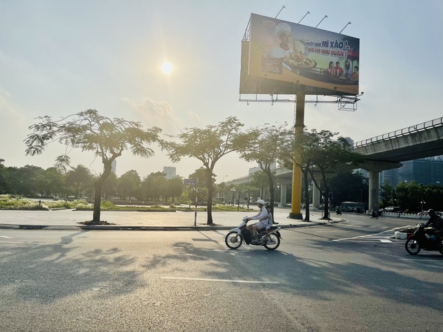 Theo dự báo thời tiết, miền Bắc sắp đón nắng nóng sau đợt mưa dông kéo dài. Ảnh: T.H