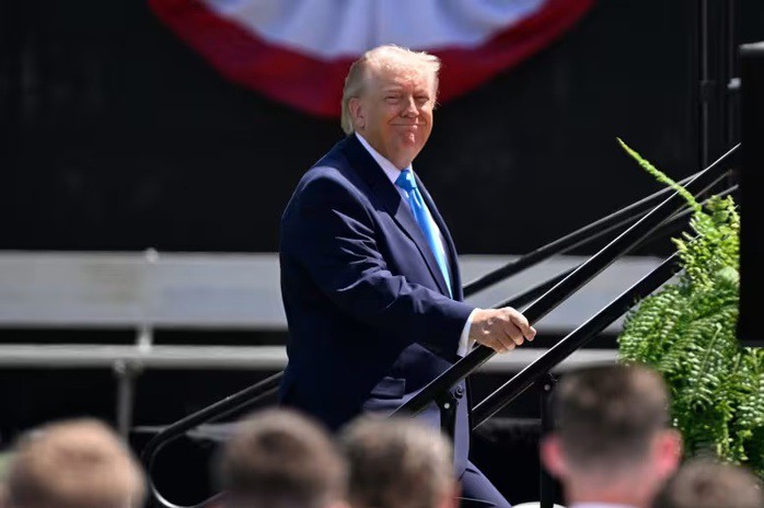 Tổng thống Mỹ Donald Trump. Ảnh: AP
