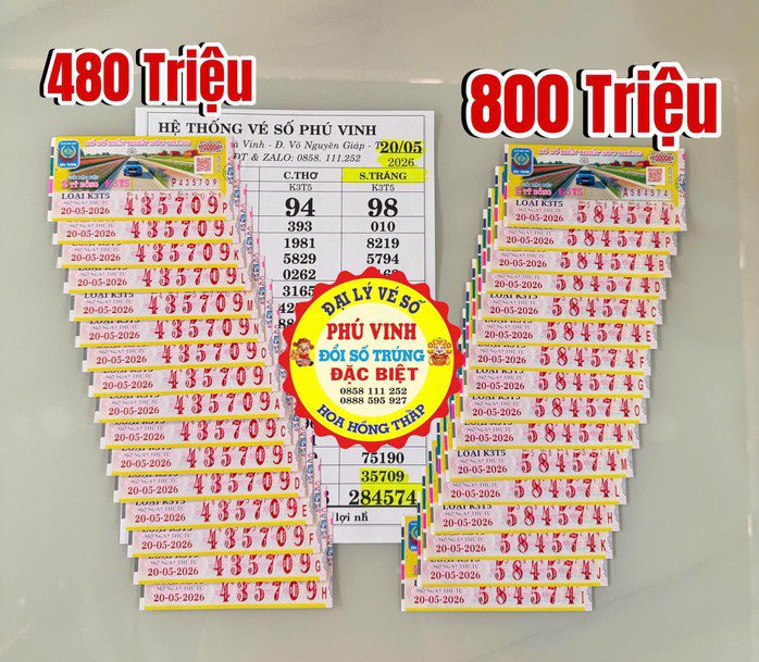 Sáng 21-5, lộ diện nơi trúng 1 giải độc đắc và 3 giải an ủi xổ số miền Nam - 3