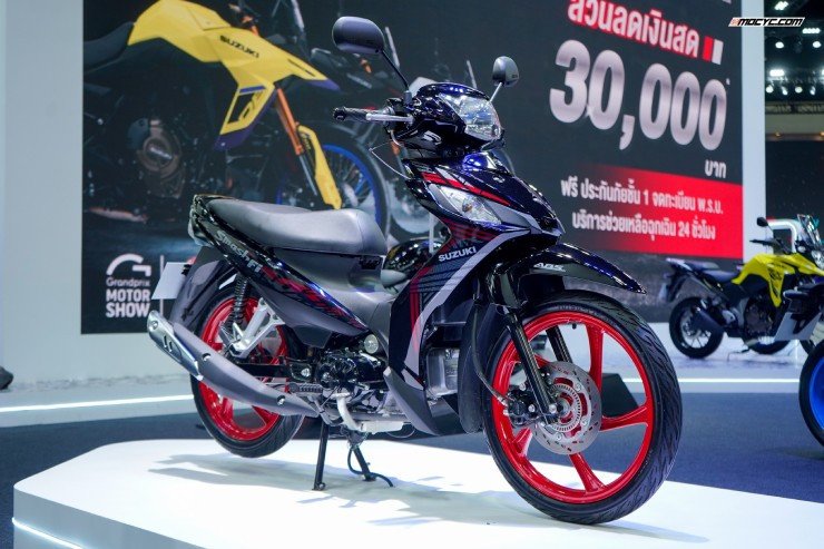 Suzuki Smash ABS 115 Plus 2026 ra mắt tại Thái Lan