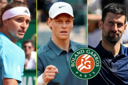 Lịch thi đấu tennis đơn nam giải Roland Garros 2026 mới nhất