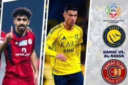 Trực tiếp bóng đá Al Nassr - Damac: Ronaldo cách thiên đường 1 bước chân (Saudi Pro League)