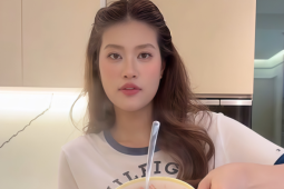 Thiên Ân nấu bún mọc đãi Kỳ Duyên
