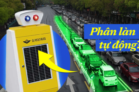 Cách robot 'bẻ' làn đường giúp giảm ùn tắc tại Trung Quốc