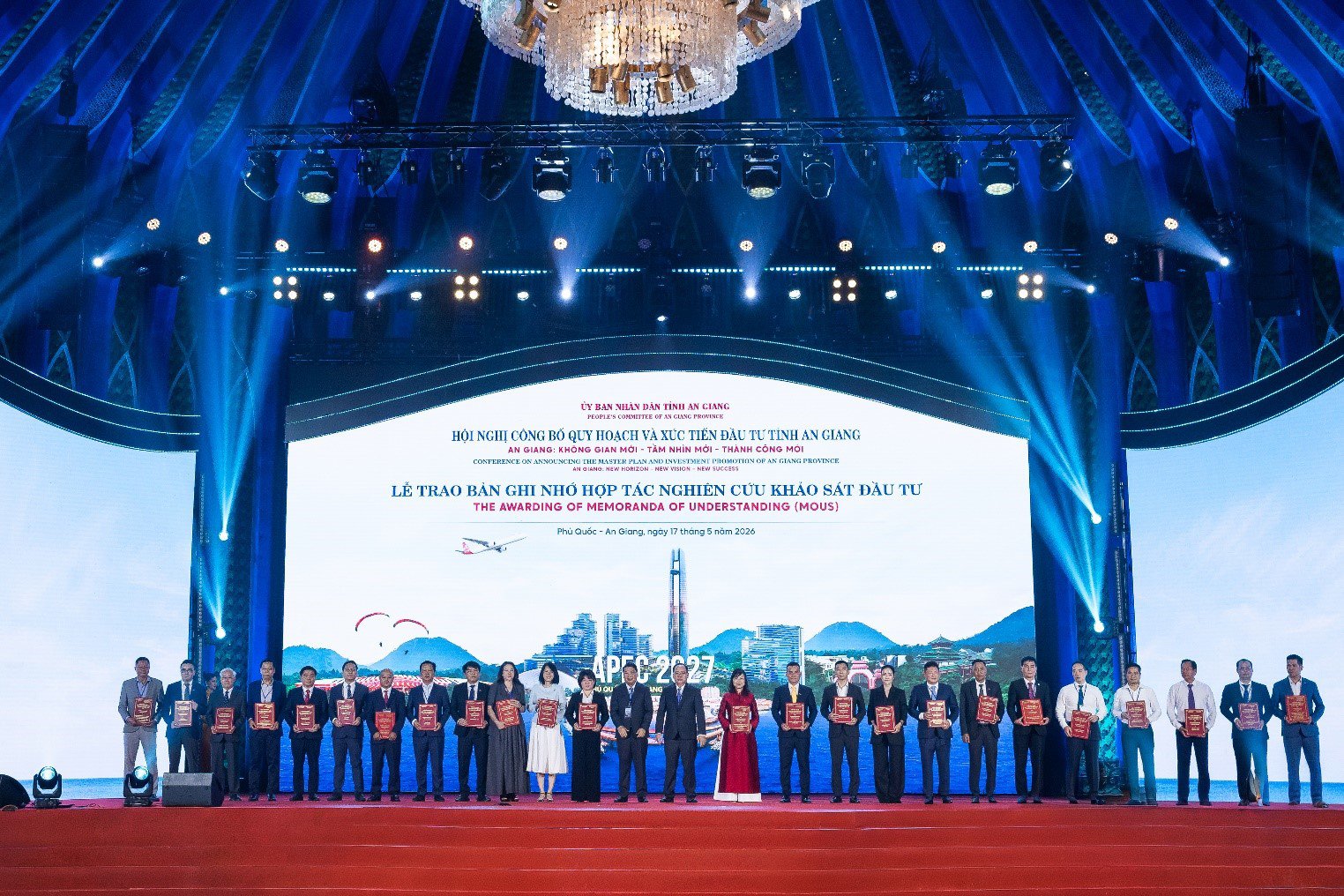 MEYGROUP được tỉnh An Giang trao biên bản ghi nhớ nghiên cứu khảo sát đầu tư khu phức hợp biển