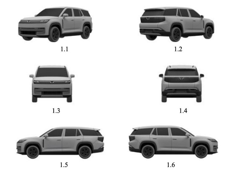 VinFast để lộ dàn SUV chiến lược hoàn toàn mới - 2