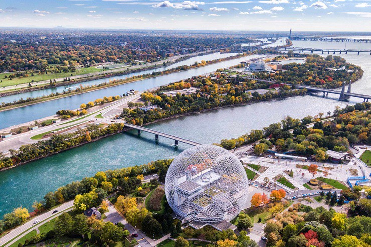 Đường đua F1 được xây dựng trên đảo Notre-Dame, Montreal