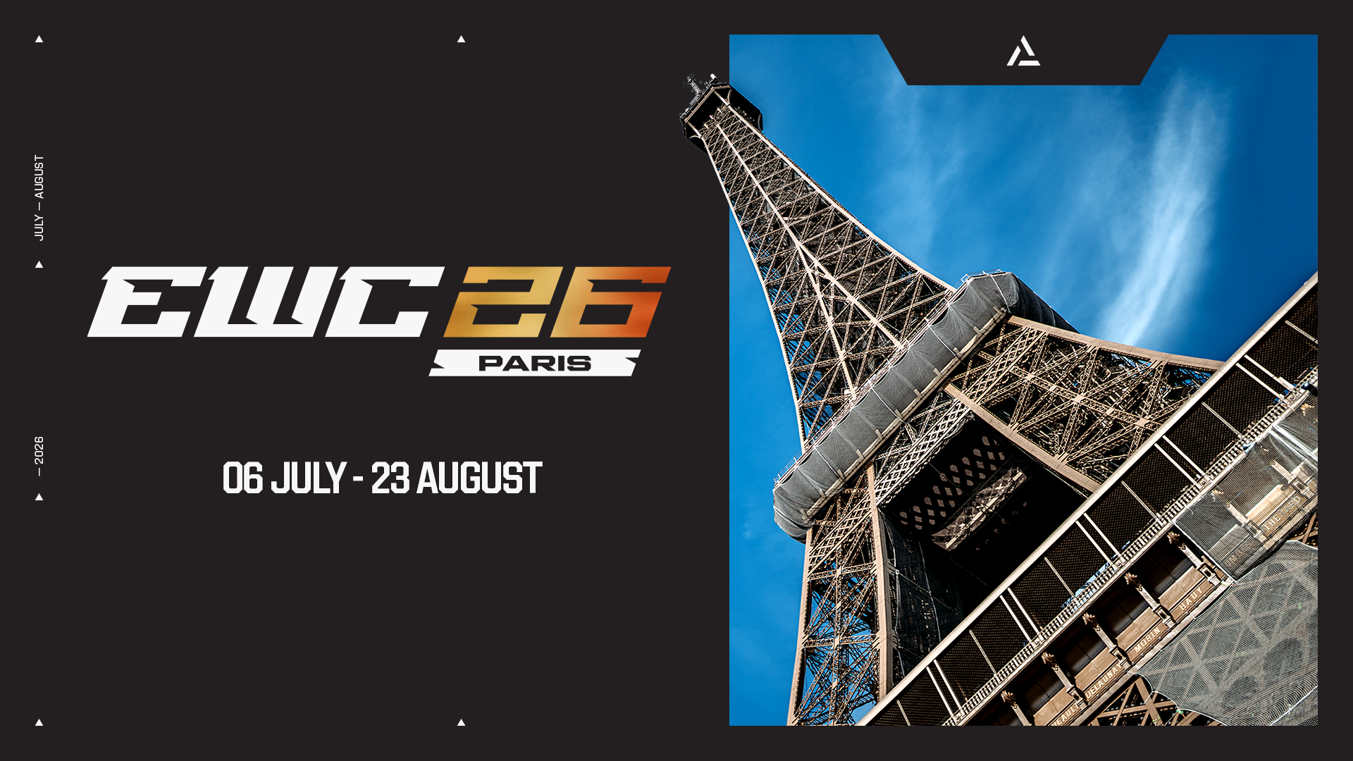 Esports World Cup 2026 sẽ được tổ chức tại Paris, Pháp.