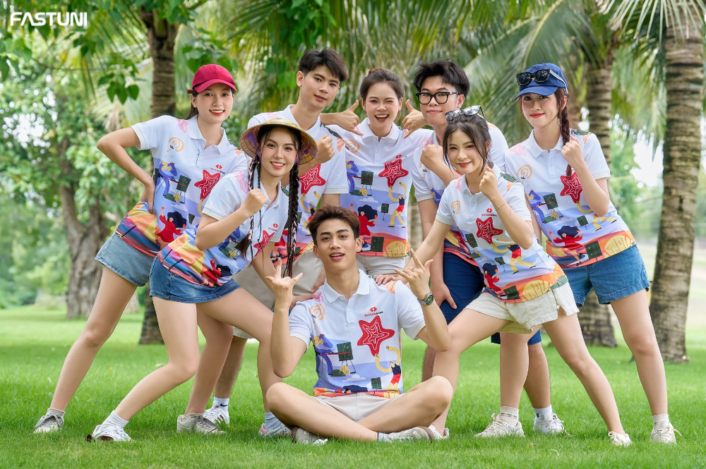 May đồng phục team building giá tốt, thiết kế yêu cầu tại Fast Uni - 1