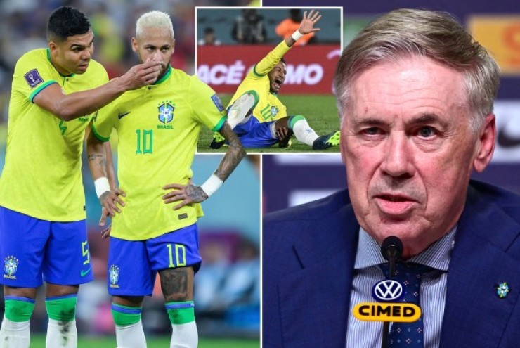 Neymar trở lại tuyển Brazil gây bão: Casemiro vận động, Ancelotti chịu áp lực lớn