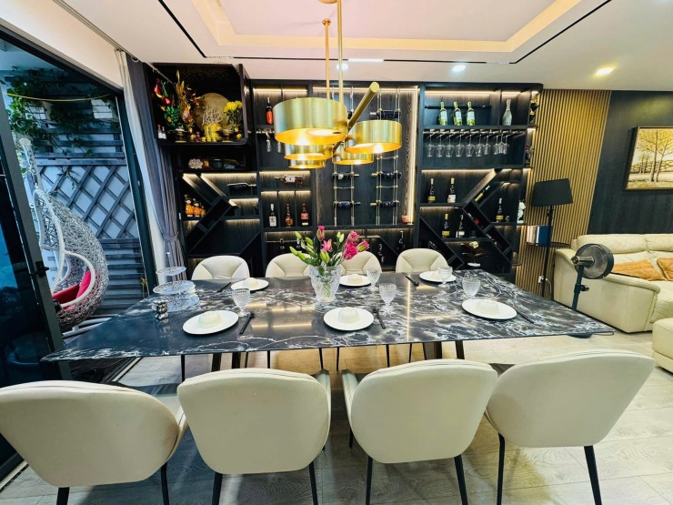 Thiết kế Bắc Âu đề cao sự gọn gàng, sạch sẽ, mỗi chi tiết đều được cân nhắc kỹ lưỡng để phục vụ tối ưu cho nhu cầu sinh hoạt. Ảnh: Đinh Huế