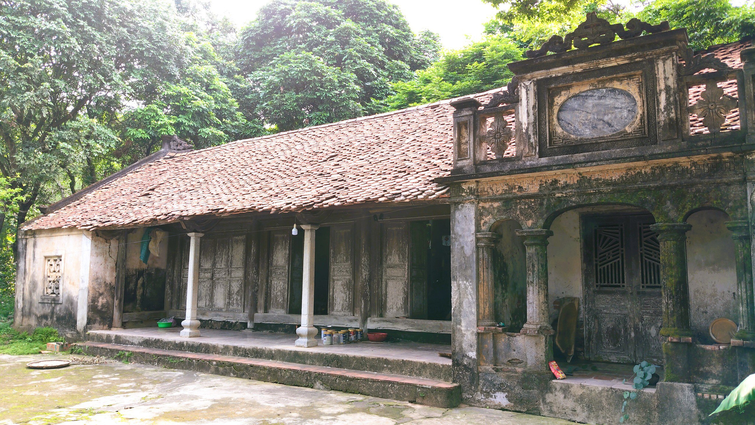 Ngôi nhà với nét cổ kính theo thời gian