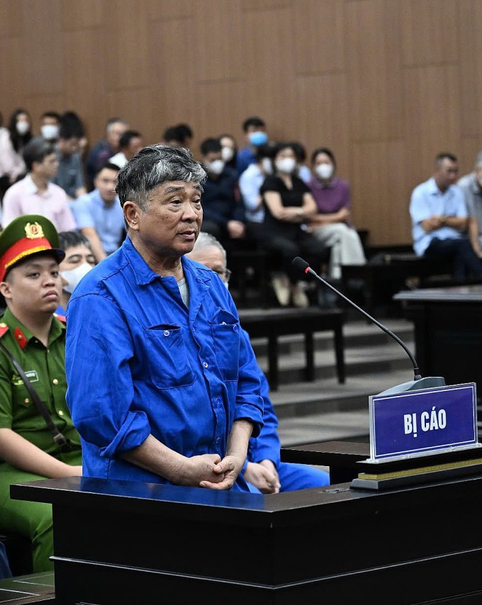 Ông Nguyễn Chiến Thắng tại phiên xử. Ảnh: Danh Lam