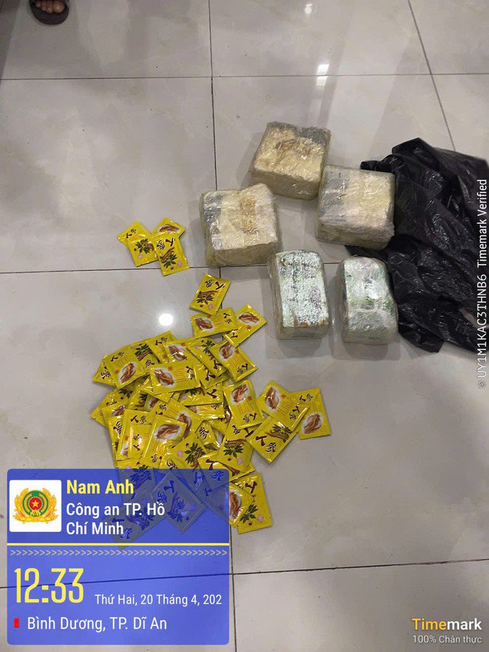 Thu giữ 9 kg ma tuý đá