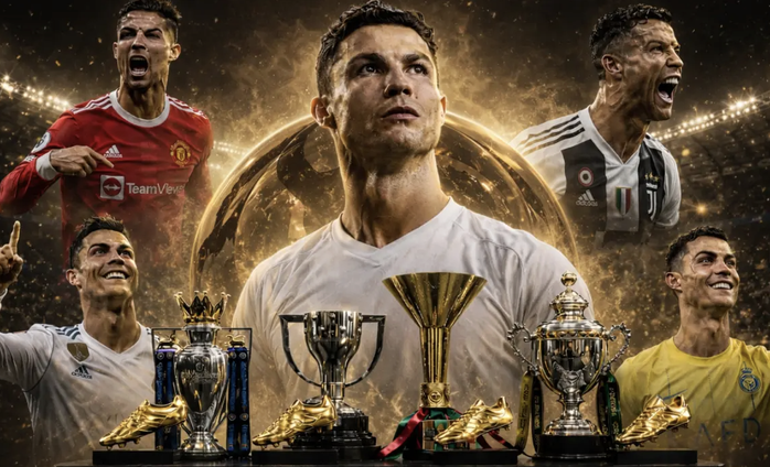 Ronaldo và "double poker" độc nhất lịch sử bóng đá - 1
