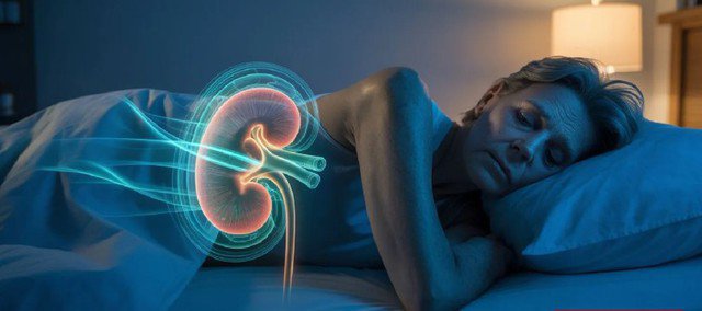 Ngủ đủ giấc giúp bảo vệ thận.