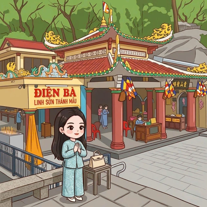 Ban quản lý cho biết sẽ tăng cường tuyên truyền về quy tắc ứng xử văn minh du lịch tại khu du lịch tâm linh. Ảnh: BQL Núi Bà Đen