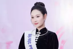 Nữ sinh Phenikaa diện đồ dân tộc Thái, nhan sắc gây chú ý tại Ngày hội tuyển sinh Hoa hậu Việt Nam 2026