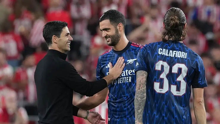 Merino trở lại, giúp HLV Arteta có thêm phương án nhân sự và chiến thuật