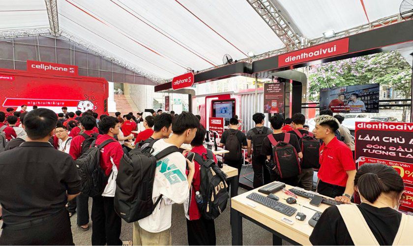 Trải nghiệm Campus Tour Điện Thoại Vui tại các trường đại học 2026 - 3