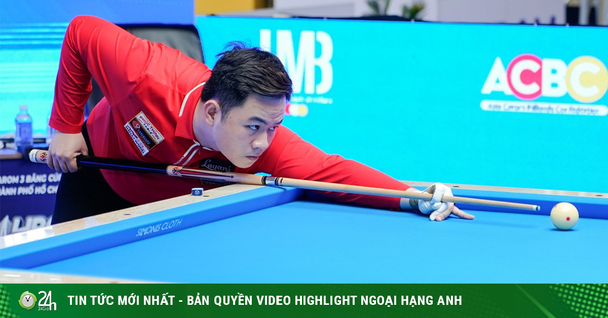Bao Phương Vinh có cột mốc đáng nhớ tại bi-a World Cup, VN chắc suất tứ kết dù chưa đấu