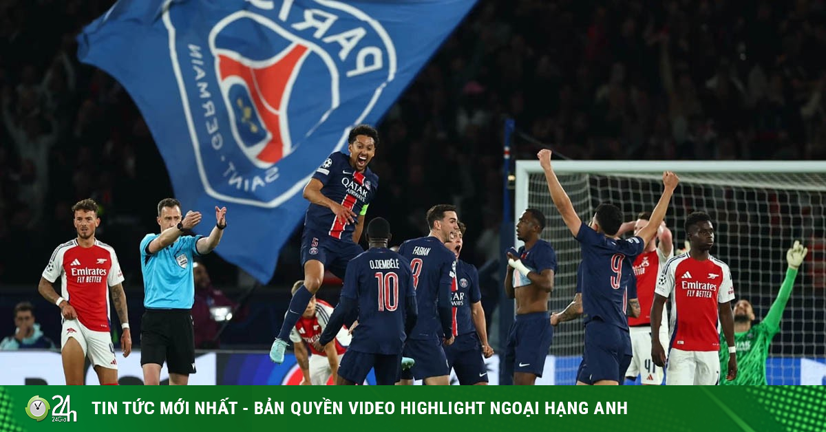 Đối đầu Arsenal - PSG: Tân vương Ngoại hạng Anh thách thức kẻ bá chủ châu Âu