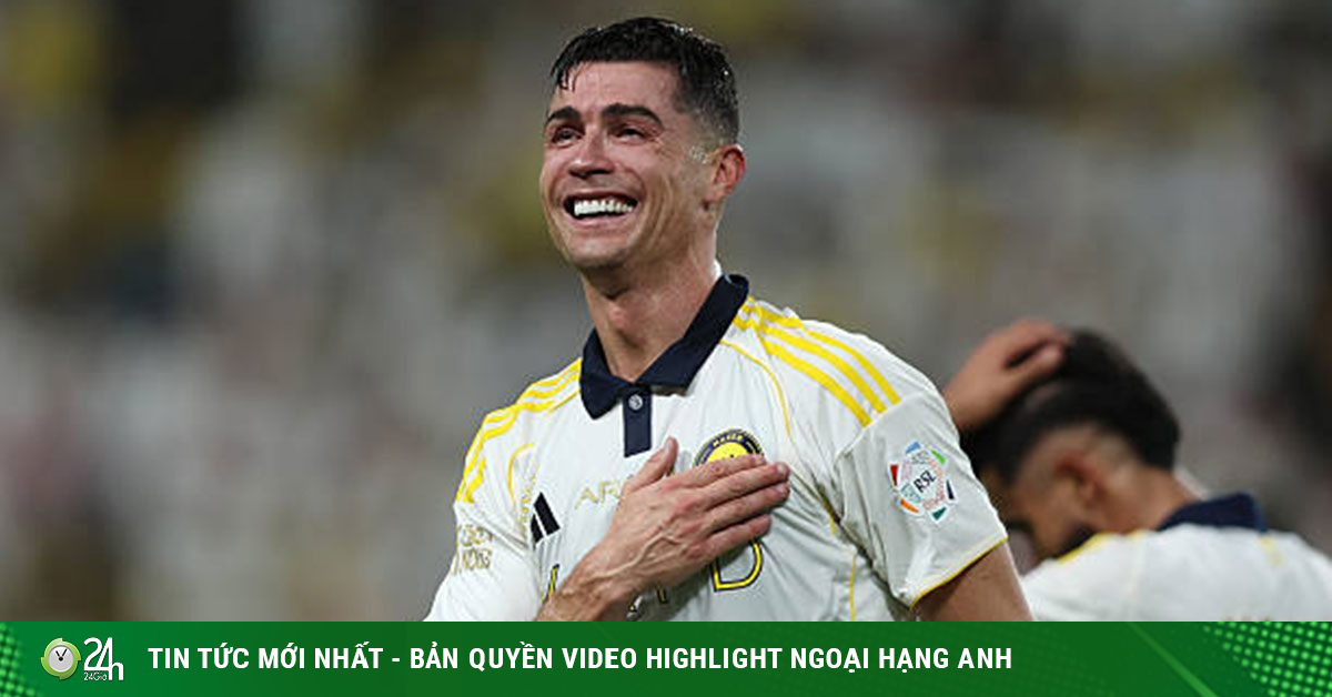Ronaldo rơi lệ cùng Al Nassr đăng quang, chấm dứt 3 năm không danh hiệu