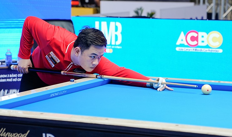 Bao Phương Vinh (ảnh) và Chiêm Hồng Thái lần đầu vào vòng knock-out tại World Cup trên sân nhà