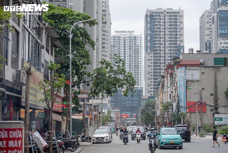Đường Nguyễn Tuân ở Hà Nội đổi diện mạo sau nhiều năm thi công ì ạch