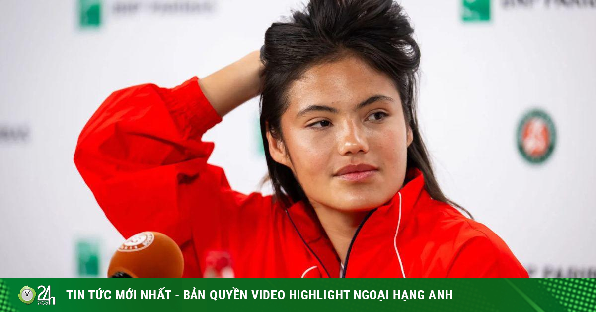 Nóng nhất thể thao sáng 24/5: "Mỹ nhân" Raducanu tự tin trước thềm Roland Garros