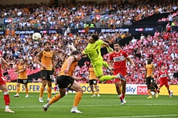 Video bóng đá Hull - Middlesbrough: Bàn thắng phút 90+5 định đoạt trận cầu 200 triệu bảng (CK playoff lên Ngoại hạng Anh)