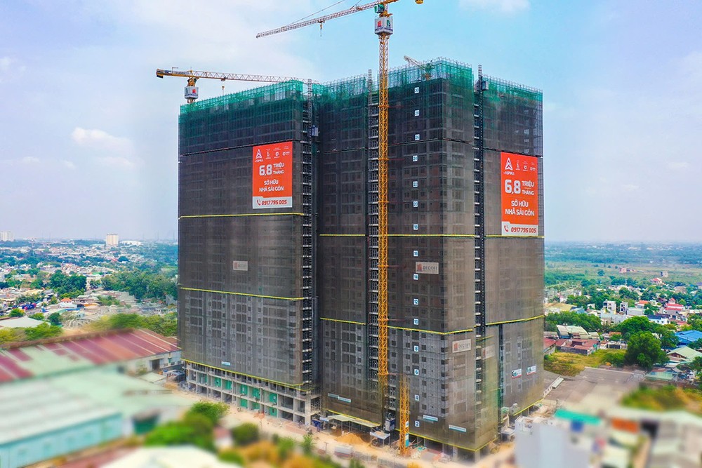 Giá căn hộ tăng nhanh, nhưng vẫn còn những dự án sở hữu mức giá dễ tiếp cận cho người trẻ tại khu đông TP.HCM. Ảnh. The Aspira