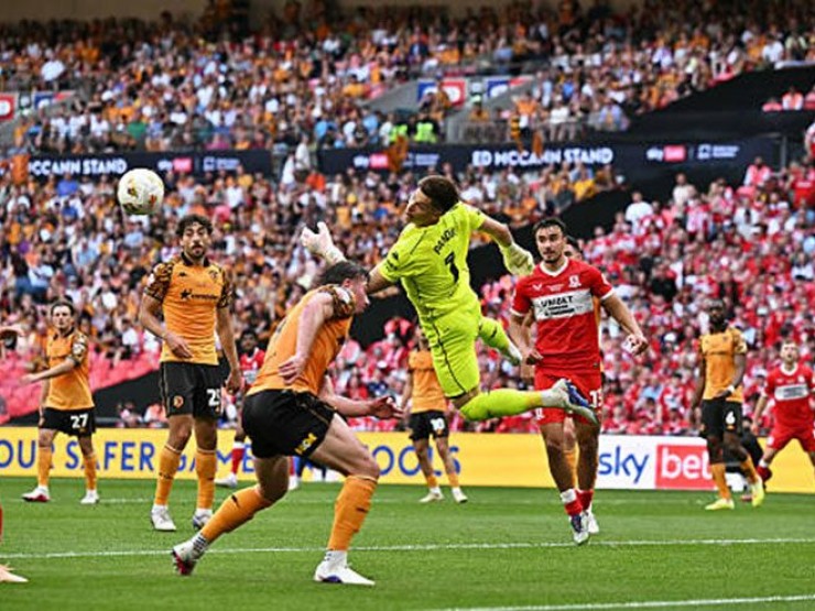 Video bóng đá Hull - Middlesbrough: Bàn thắng phút 90+5 định đoạt trận cầu 200 triệu bảng (CK playoff lên Ngoại hạng Anh)