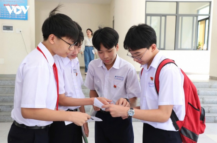 Thí sinh Đà Nẵng hoàn thành kỳ thi lớp 10 THPT