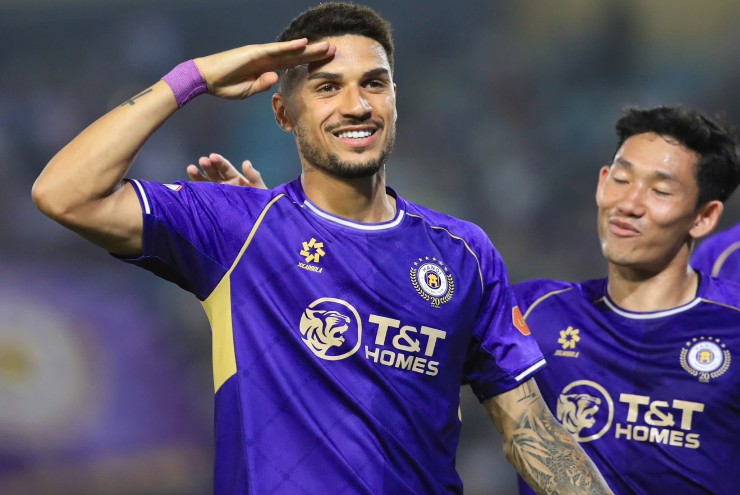 Video bóng đá Hà Nội - Nam Định: Penalty mở điểm, Hoàng Hên lu mờ Xuân Son (V-League)