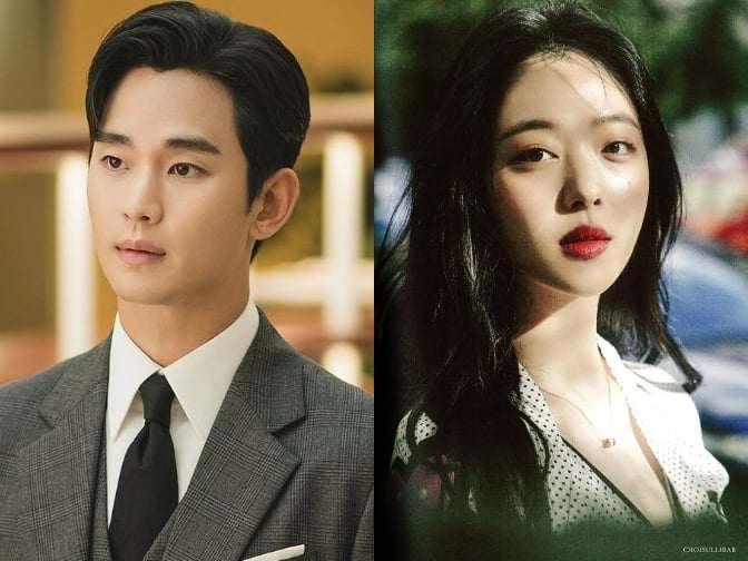 Tài tử Kim Soo Hyun và Sulli. Naver
