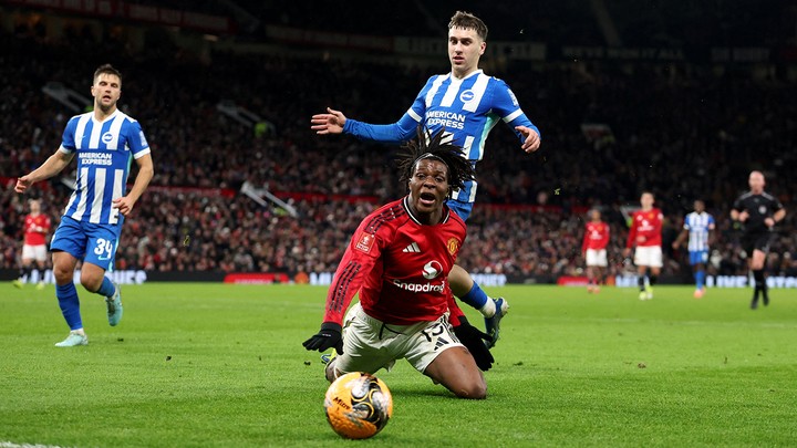 Brighton loại Man Utd khỏi FA Cup vào tháng 1/2026. (Ảnh: Reuters)