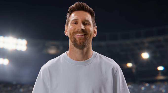 Messi trong MV. Ảnh: FIFA