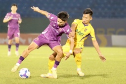 Video bóng đá Becamex TP HCM – SLNA: Bàn thắng quyết định, nghiệt ngã thẻ đỏ (V-League)