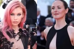 Váy xuyên thấu, hở bạo trên thảm đỏ Cannes ngày cuối