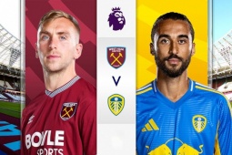 Trực tiếp bóng đá West Ham - Leeds: Trông chờ vào Bowen, Fernandes (Ngoại hạng Anh)