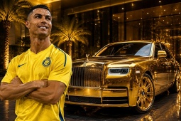 CR7 thật sự mua Rolls-Royce mạ vàng tặng cả đội sau chức vô địch?