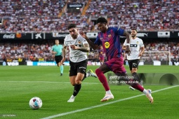 Video bóng đá Valencia - Barcelona: Lewandowski - Rashford dốc sức tấn công (La Liga)