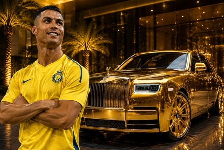CR7 thật sự mua Rolls-Royce mạ vàng tặng cả đội sau chức vô địch?