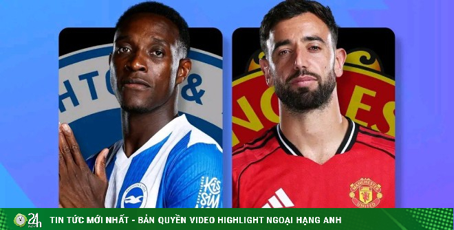 Trực tiếp bóng đá Brighton - MU: Fernandes săn kỷ lục mọi thời đại (Ngoại hạng Anh)