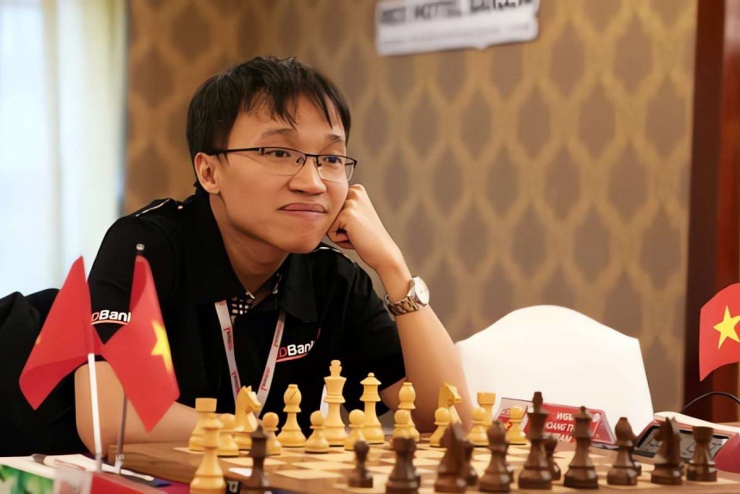 Kỳ thủ Nguyễn Ngọc Trường Sơn. Ảnh: FBNV