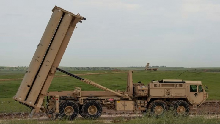 THAAD là hệ thống phòng thủ tên lửa tầm cao của Mỹ. Ảnh: Bộ Quốc phòng Mỹ