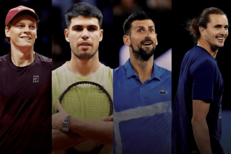 Djokovic nguy cơ bật khỏi top 4, Sinner - Alcaraz bỏ xa phần còn lại (Bảng xếp hạng tennis 25/5)